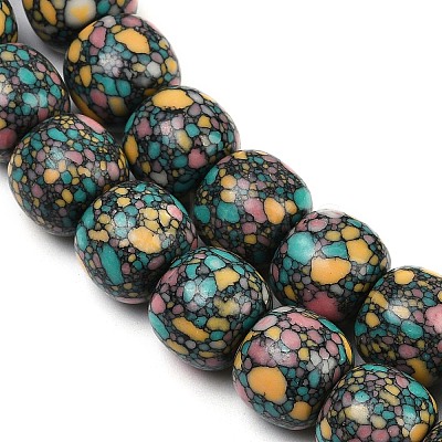 Natural Agate Beads Strands G-U030-D01-12mm-1