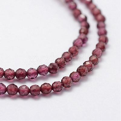 Natural Garnet Beads Strands G-K185-07A-1