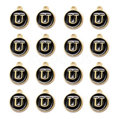 Golden Plated Alloy Charms ENAM-S118-02U-1
