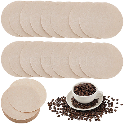 100Pcs Paper Coffee Filters FIND-WH0423-59A-1
