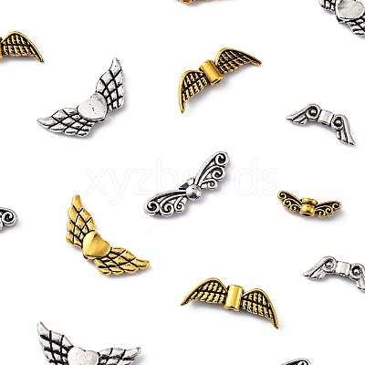 80Pcs Tibetan Style Alloy Beads FIND-FS0003-59-1