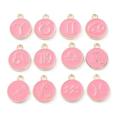 Alloy Enamel Pendants ENAM-S124-01B-03-1
