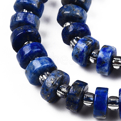 Natural Lapis Lazuli Beads Strands G-N327-07B-1