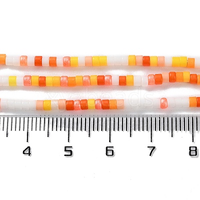 Handmade Lampwork Beads Strands LAMP-L078-008B-1