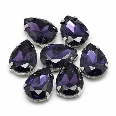 Sew on Rhinestone RGLA-T035-7x10mm-17-1