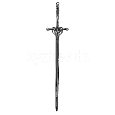 Alloy Flow Su Sword Hairpin Ancient Costume Headwear Hairpin Electroplating Pendant Sword ST5425824-1