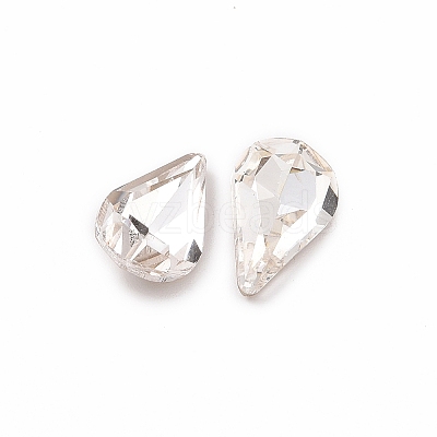 Glass Rhinestone Cabochons GGLA-P002-07D-01-1