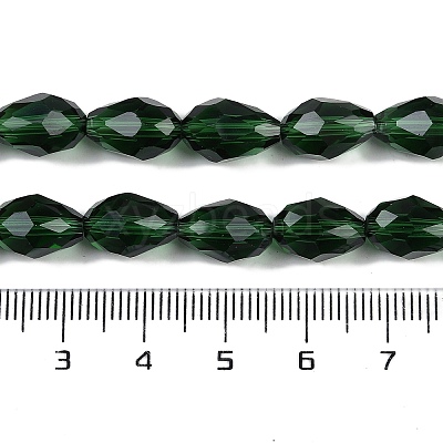 Transparent Glass Beads Strands LS-EGLA-N013-T8mm-D15-1