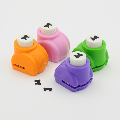 Mini Plastic Craft Punch Sets for Scrapbooking & Paper Crafts AJEW-F003-03-1