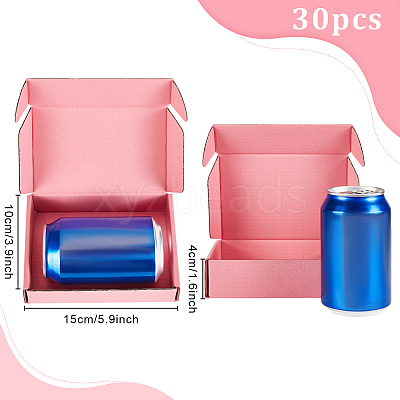 Cardboard Paper Shipping Box LS-CON-WH0106-24B-1