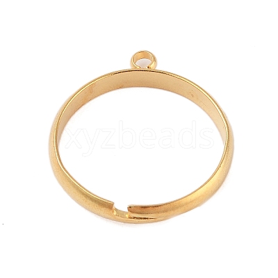 304 Stainless Steel Open Cuff Rings Findings STAS-K278-03G-1