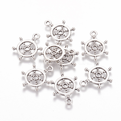 Tibetan Style Alloy Pendants TIBEP-LF0997YKG-AS-FF-1