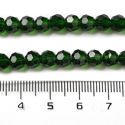 Transparent Glass Beads EGLA-A035-T6mm-D10-1
