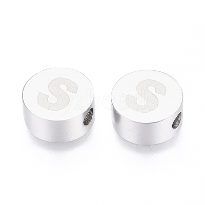 Tarnish Resistant 304 Stainless Steel Beads STAS-I126-02P-S-1