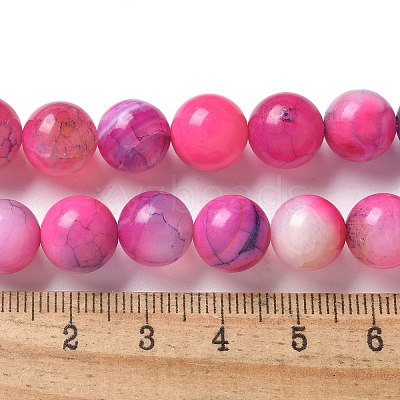 Natural Agate Beads Strands G-NH0001-G02-01-1