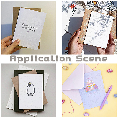 Plastic Embossing Folders DIY-WH0186-21-1