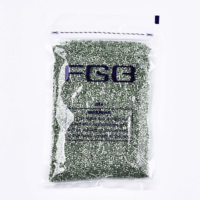 FGB 11/0 Grade A Baking Paint Glass Seed Beads SEED-S030-1208-1