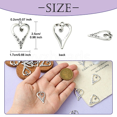Tibetan Style Alloy Pendants TIBEP-YW0001-74-1
