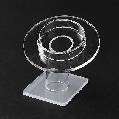 Acrylic Single Bracelet Diaplay Riser Stands BDIS-P004-01B-1