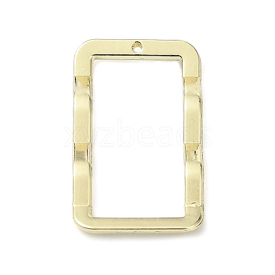 Rack Plating Alloy Pendants PALLOY-K023-13G-1