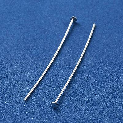 925 Sterling Silver Flat Head Pins STER-M117-03D-S-1