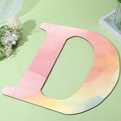 Letter Unfinished MDF Sheets WOOD-WH20012-008D-1