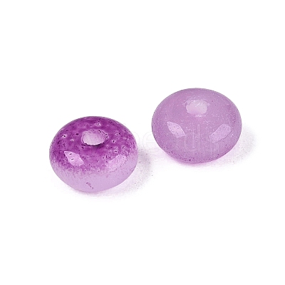 Baking Paint Imitation Jade Glass Beads GL-N006-01A-03-1