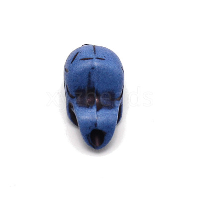 Opaque Acrylic Beads SACR-WH0006-02A-1