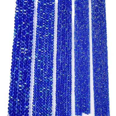 Electroplate Glass Beads Strands EGLA-A044-T2mm-L31-1