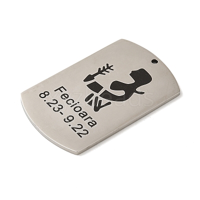 Non-Tarnish 304 Stainless Steel Pendants LS-STAS-C098-01H-P-1