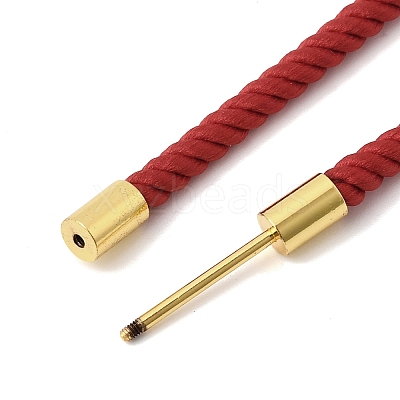 3MM Round Nylon Milan Cord Necklaces Making BJEW-H642-01G-24-1