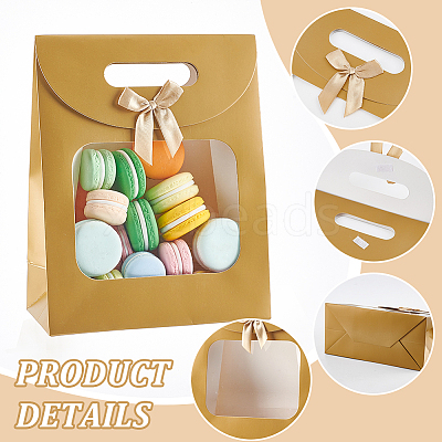 Rectangle Paper Gift Bags ABAG-WH0048-07C-1