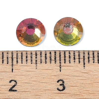 Glass Flat Back Rhinestone LS-RGLA-C002-SS30-001VM-1