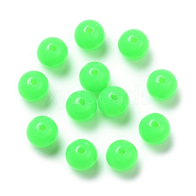 Fluorescent Acrylic Beads X-MACR-R517-8mm-07-1