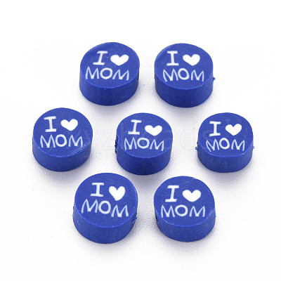 Handmade Polymer Clay Beads CLAY-T019-11C-1