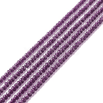 Transparent Glass Beads Strands GLAA-C019-01A-22-1