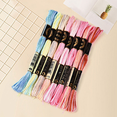 Polyester Embroidery Threads OCOR-WH20074-13A-03A-1
