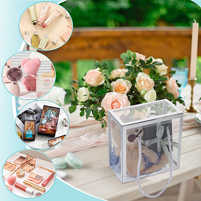 Foldable Hot Stamping Transparent PVC Packaging Boxes CON-WH0123-24B-01-1