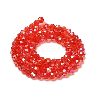 Transparent Glass Beads EGLA-A035-T6mm-B01-1