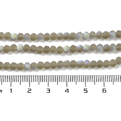 Transparent Glass Beads Strands X1-EGLA-A034-T4mm-MB16-1