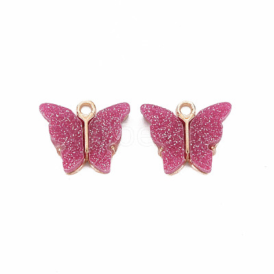 Resin Pendants PALLOY-T081-01F-RS-1