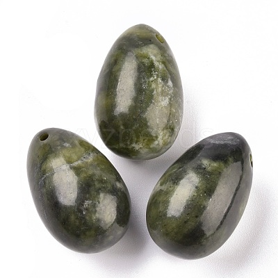 Natural Chinese Southern Jade Pendants G-P438-E-07-1