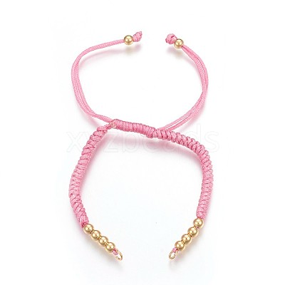 Nylon Cord Braided Bead Bracelets Making BJEW-F360-F01-1