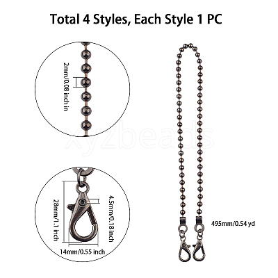 Iron Ball Chain Bag Strap FIND-CA0001-26-1