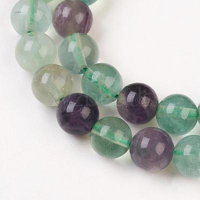Natural Fluorite Bead Strands G-D840-56-8mm-AB-1
