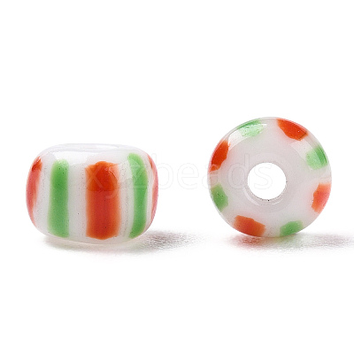 6/0 Opaque Colours Seep Glass Seed Beads X-SEED-F003-04A-07-1