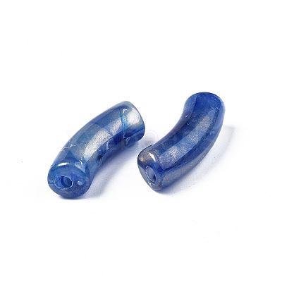 Opaque Acrylic Beads X-MACR-N009-019-1