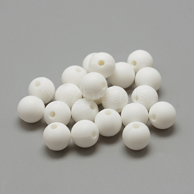 Food Grade Eco-Friendly Silicone Focal Beads SIL-R008D-01-1