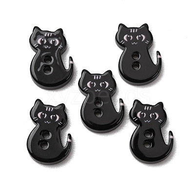 2-Hole Resin Buttons RE-CBA1807-03D-1