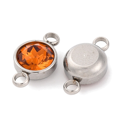 K9 Glass Connector Charms GLAA-G017-P14-1